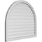 Ekena Millwork Round Top Surface Mount PVC Gable Vent: Functional, w/ 2"W x 2"P Brickmould Sill Frame, 40"W x 34"H GVPRT40X3403SF - alternate 3